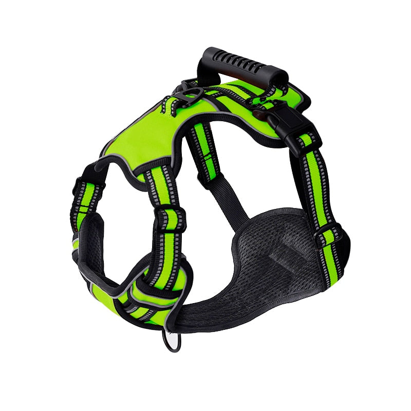 Reflective Breathable Adjustable Pet Harness