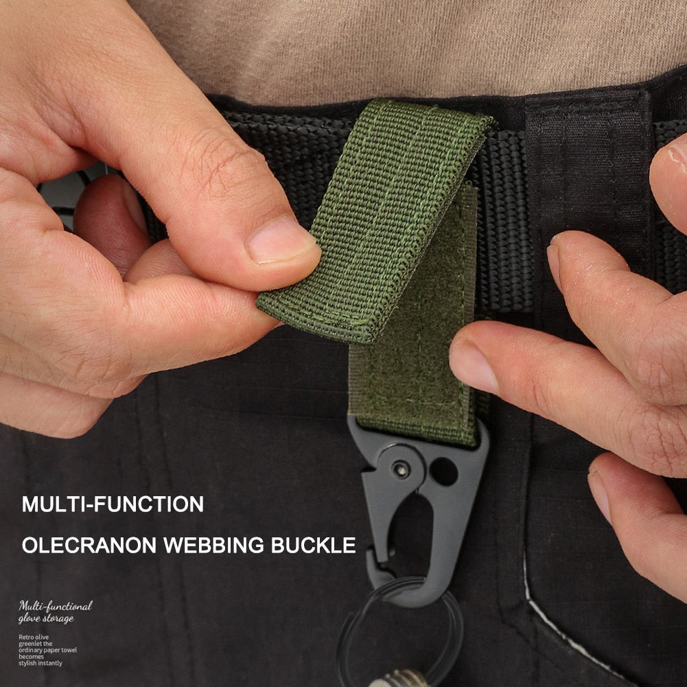 Tactical Carabiner for Molle Belt